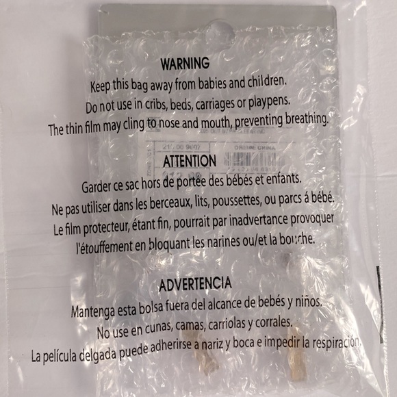 SUGARFIX by BaubleBar 'Drop The Mic' Statement Earrings - Silver, NWT - Picture 7 of 7